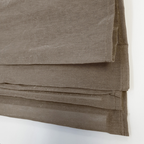 Store bateau tamisant lurex elfi Taupe
