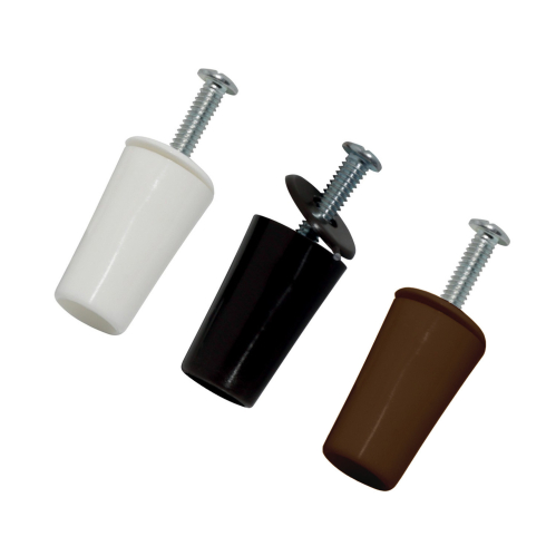 Butées rondes 40mm pour volet roulant - lot de 2