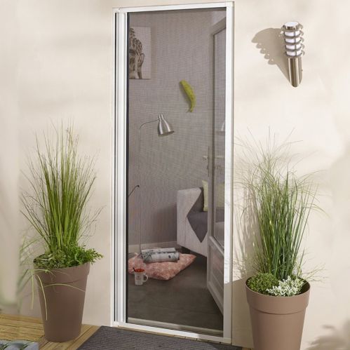 Moustiquaire enroulable latérale en alu pour porte et fenêtre