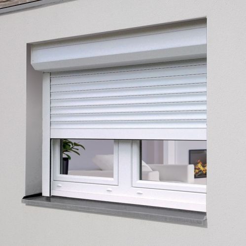Volet roulant PVC recoupable à sangle