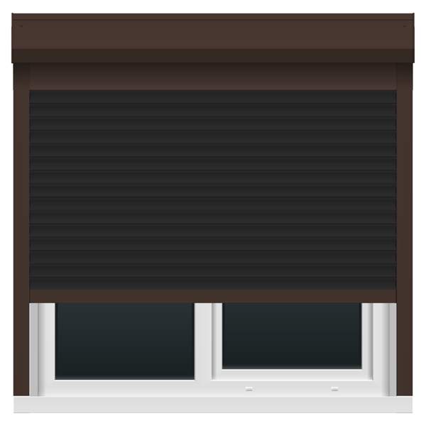 Alu brun RAL 8019