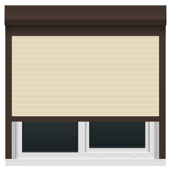 Alu brun RAL 8019